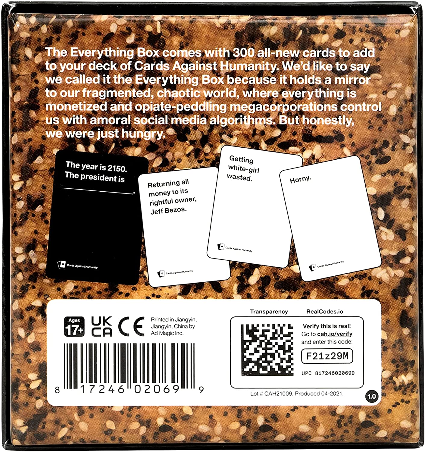 CARDS AGAINST HUMANITY: EVERYTHING BOX | Play N Trade Winnipeg