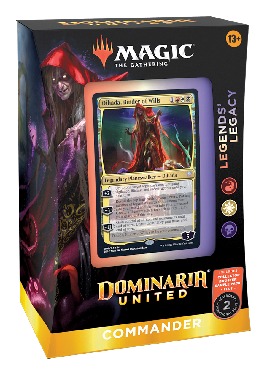 DOMINARIA UNITED: COMMANDER DECK - LEGEND'S LEGACY | Play N Trade Winnipeg