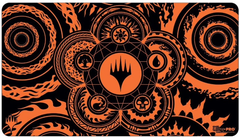 UP PLAYMAT MTG MANA 7 COLOR WHEEL | Play N Trade Winnipeg