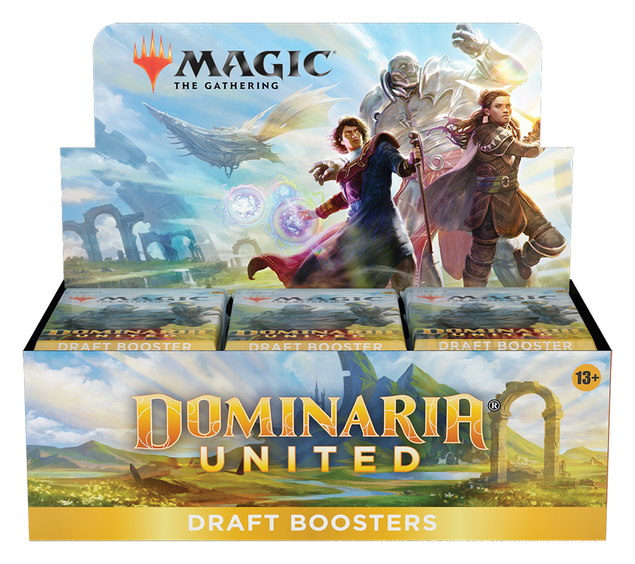 MTG DOMINARIA UNITED DRAFT BOOSTER BOX | Play N Trade Winnipeg