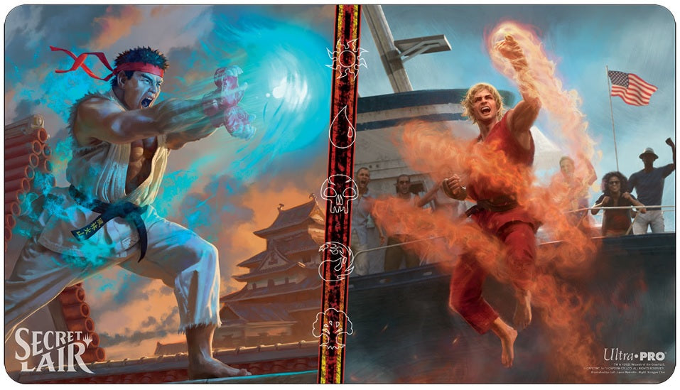 UP PLAYMAT MTG SECRET LAIR/STREET FIGHTER RYU | Play N Trade Winnipeg