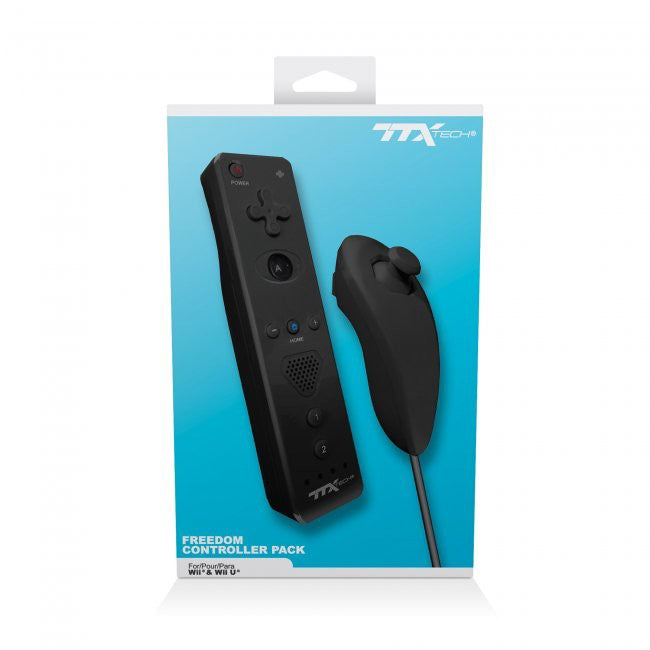 BLACK WIRELEES FREEDOM WIIMOTE BUNDLE | Play N Trade Winnipeg